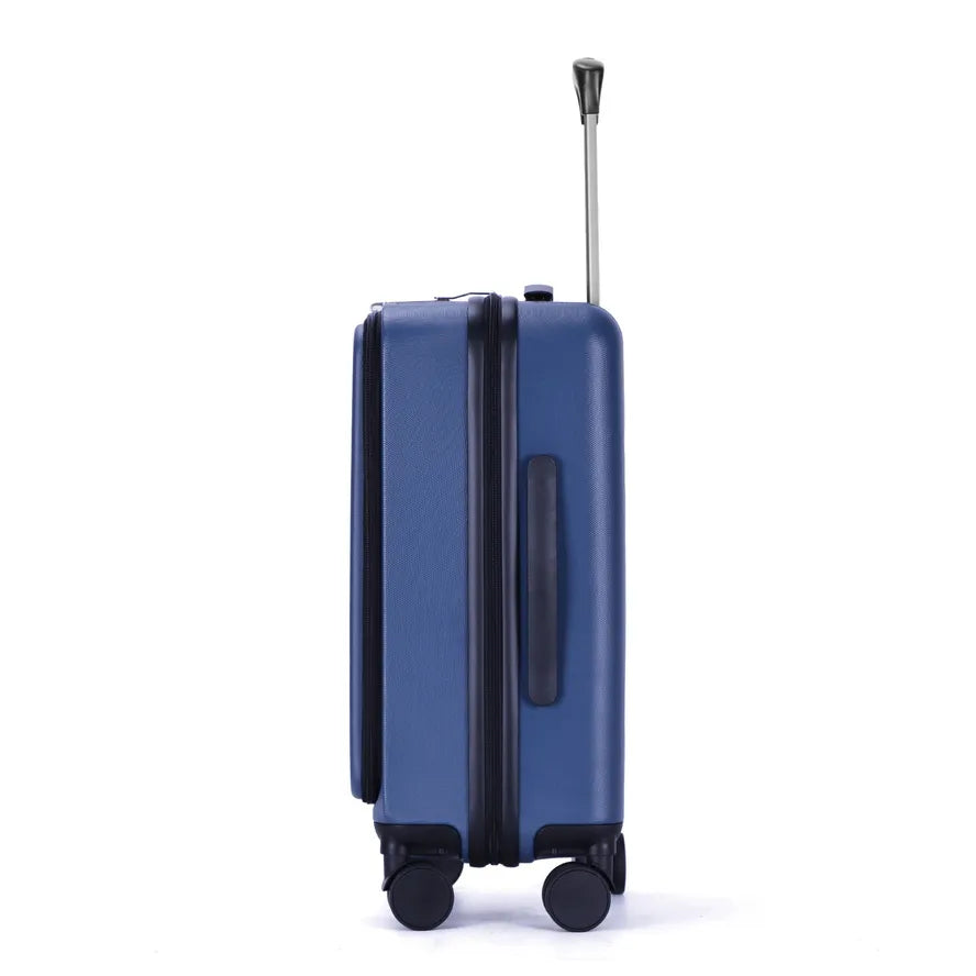 JMT-503690 ABS Hard Shell Carry-On Suitcase Set - 20'', 24'', 28'' Front Open Luggage Bags