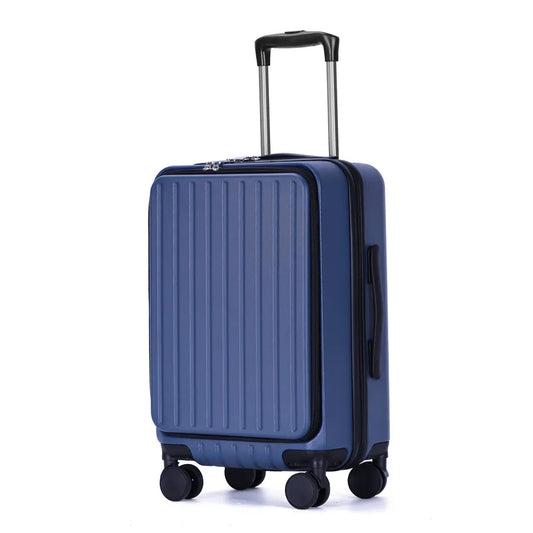 JMT-503690 ABS Hard Shell Carry-On Suitcase Set - 20'', 24'', 28'' Front Open Luggage Bags