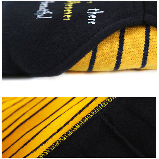 JMT-503754 Cozy Knitted Winter Clothes for Kittens and Cats in Striped Patterns