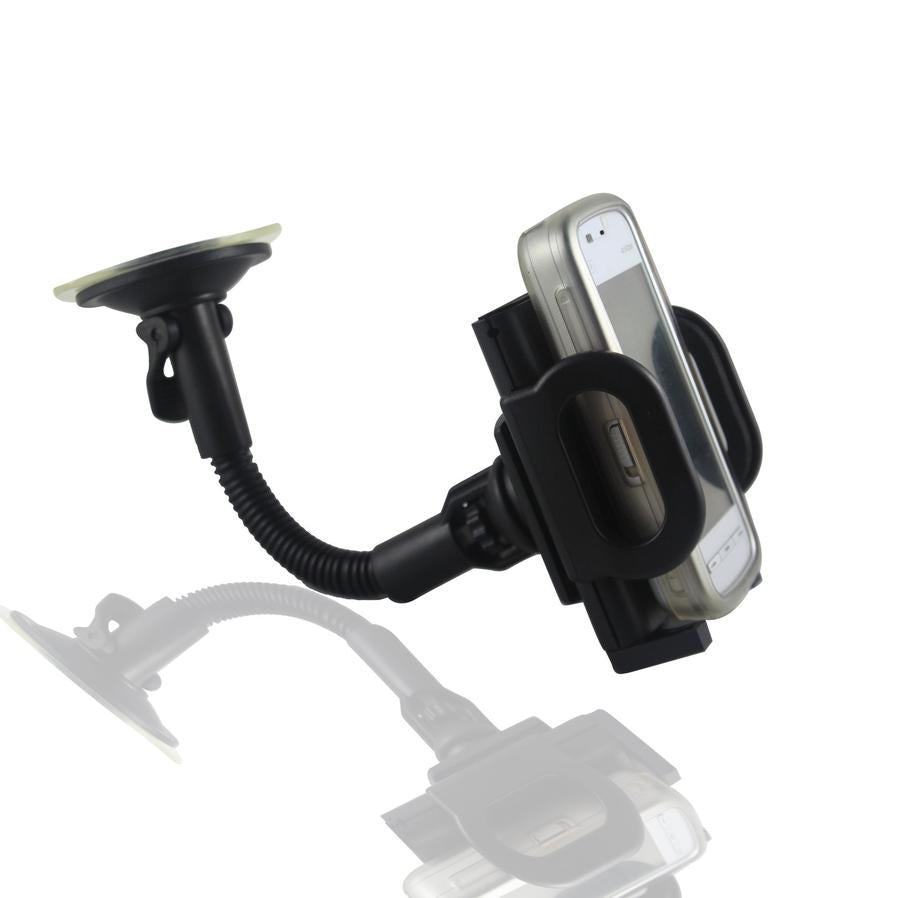 JMT-503818 Adjustable Car Phone Holder for GPS Navigation - Fits 45-115mm Devices
