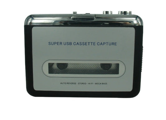 JMT-503946 Cassette to MP3 Converter with USB Connection and Editing Software