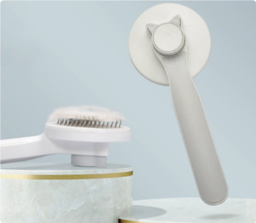 JMT-504202 Gentle Pet Cat Grooming Comb for Easy Hair Removal and De-shedding