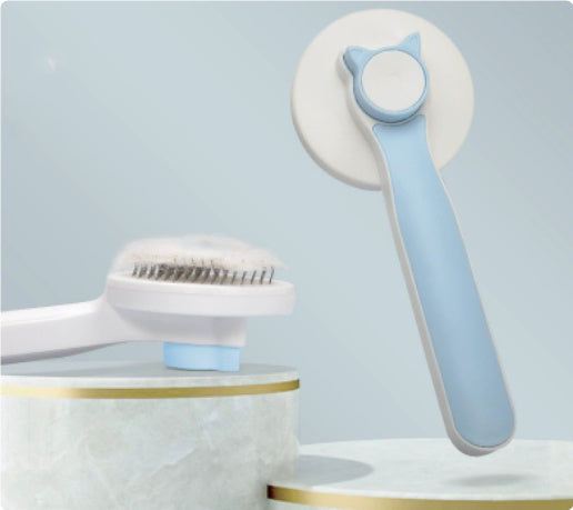 JMT-504202 Gentle Pet Cat Grooming Comb for Easy Hair Removal and De-shedding