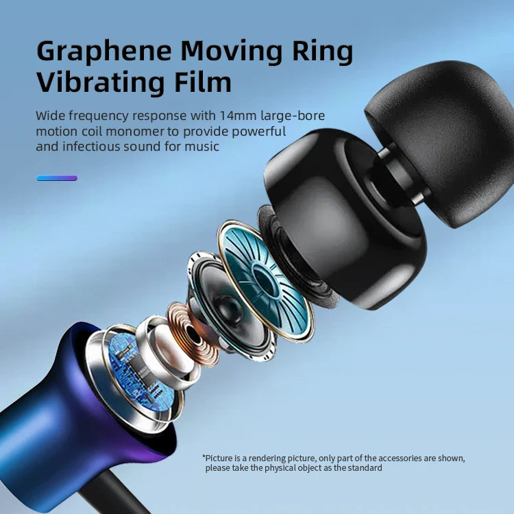 JMT-504778 Metal Wired 3.5mm In-Ear Earbuds for Mobile Phones and Devices