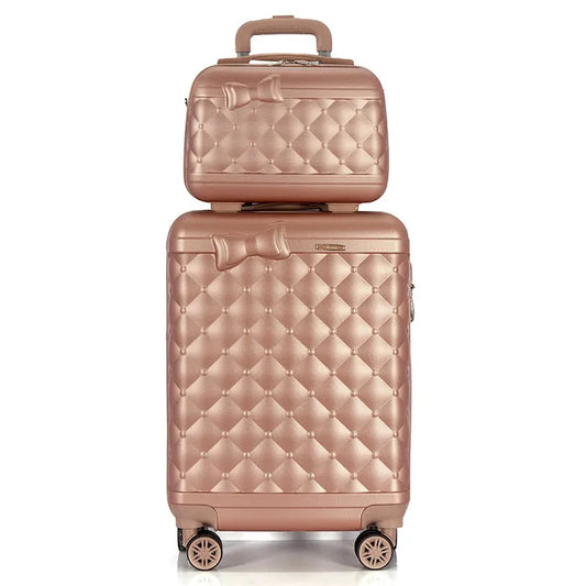 JMT-504842 25-Inch Trolley Luggage Suitcase with Durable Wheels for Travel and Storage