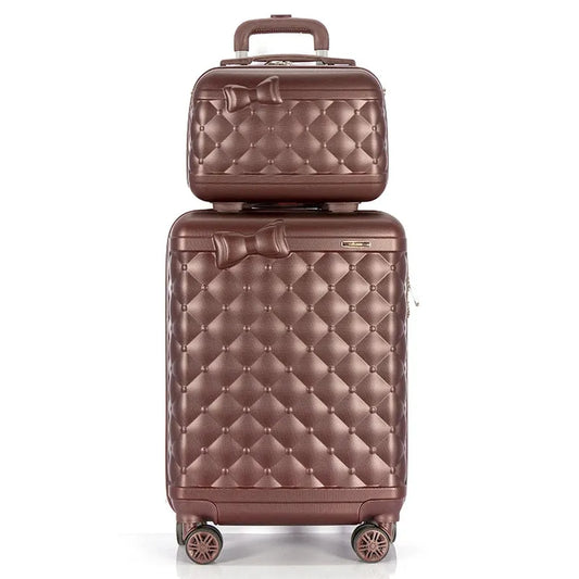 JMT-504842 25-Inch Trolley Luggage Suitcase with Durable Wheels for Travel and Storage