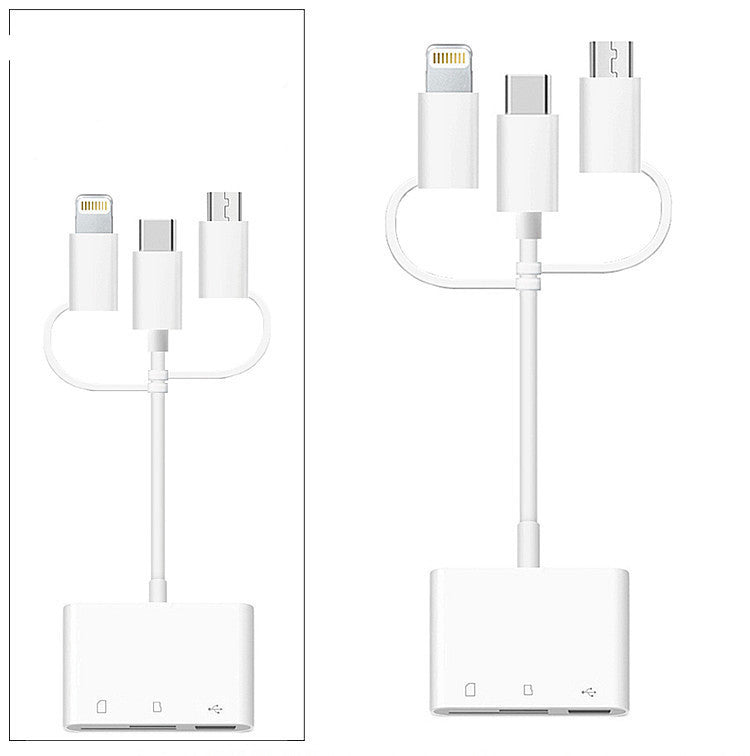 JMT-505290 3-in-1 USB 2.0 Card Reader for SD and T-Flash Cards