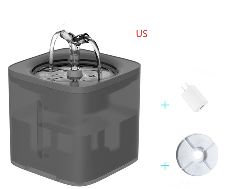 JMT-505290 Automatic Pet Drinking Fountain for Cats and Dogs - 2L Capacity, USB Powered, Multiple Color Options