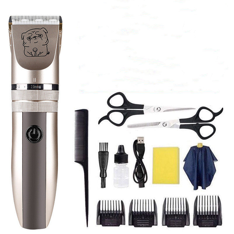 JMT-505354 Rechargeable Pet Electric Clippers for Cats and Dogs, Model FMR-T3, Includes Pet Clipper