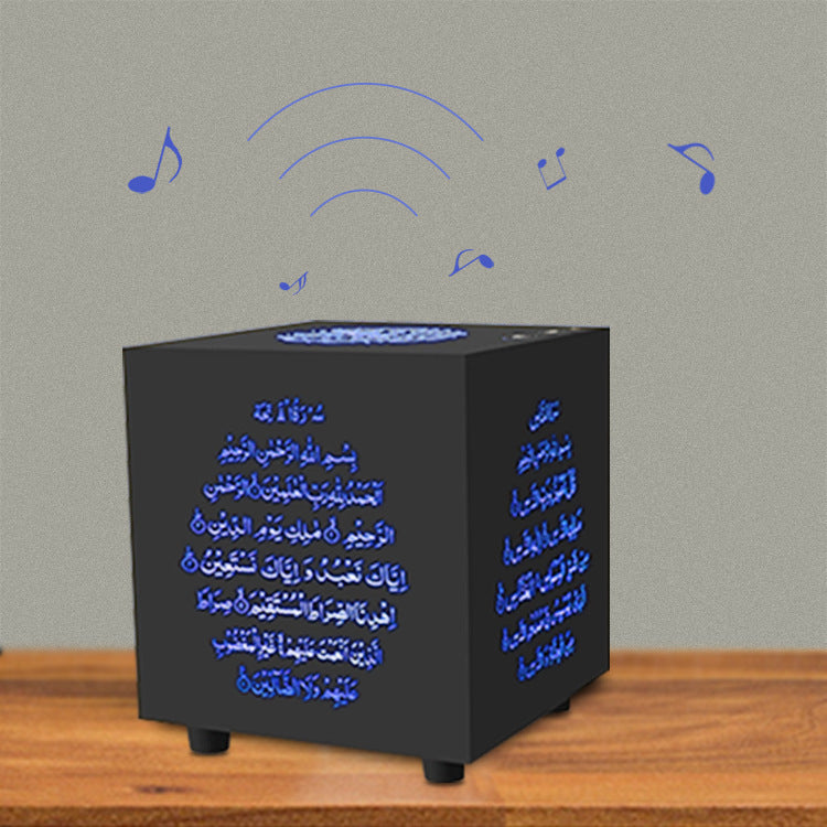 JMT-505610 Koran Square Bluetooth Speaker with Touch Light and Remote Control, 2000mAh Battery, 8GB Storage, Dustproof and Fall-Proof