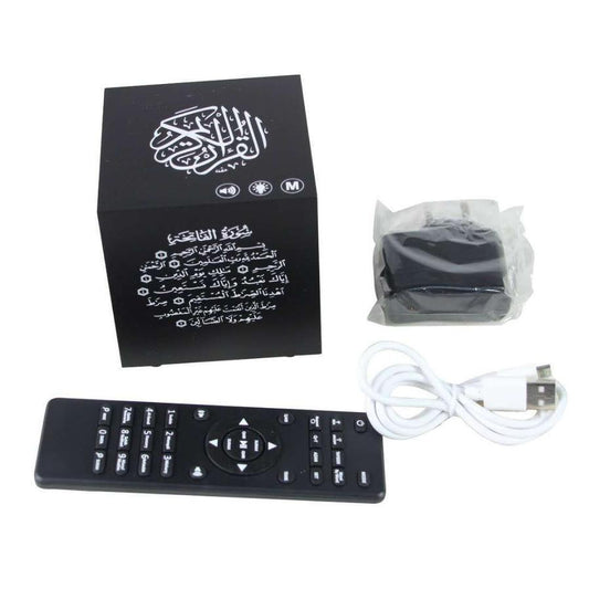 JMT-505610 Koran Square Bluetooth Speaker with Touch Light and Remote Control, 2000mAh Battery, 8GB Storage, Dustproof and Fall-Proof