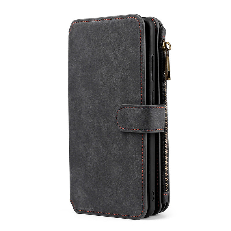 JMT-505802 Multi-Function Leather Phone Wallet Case for Samsung Models