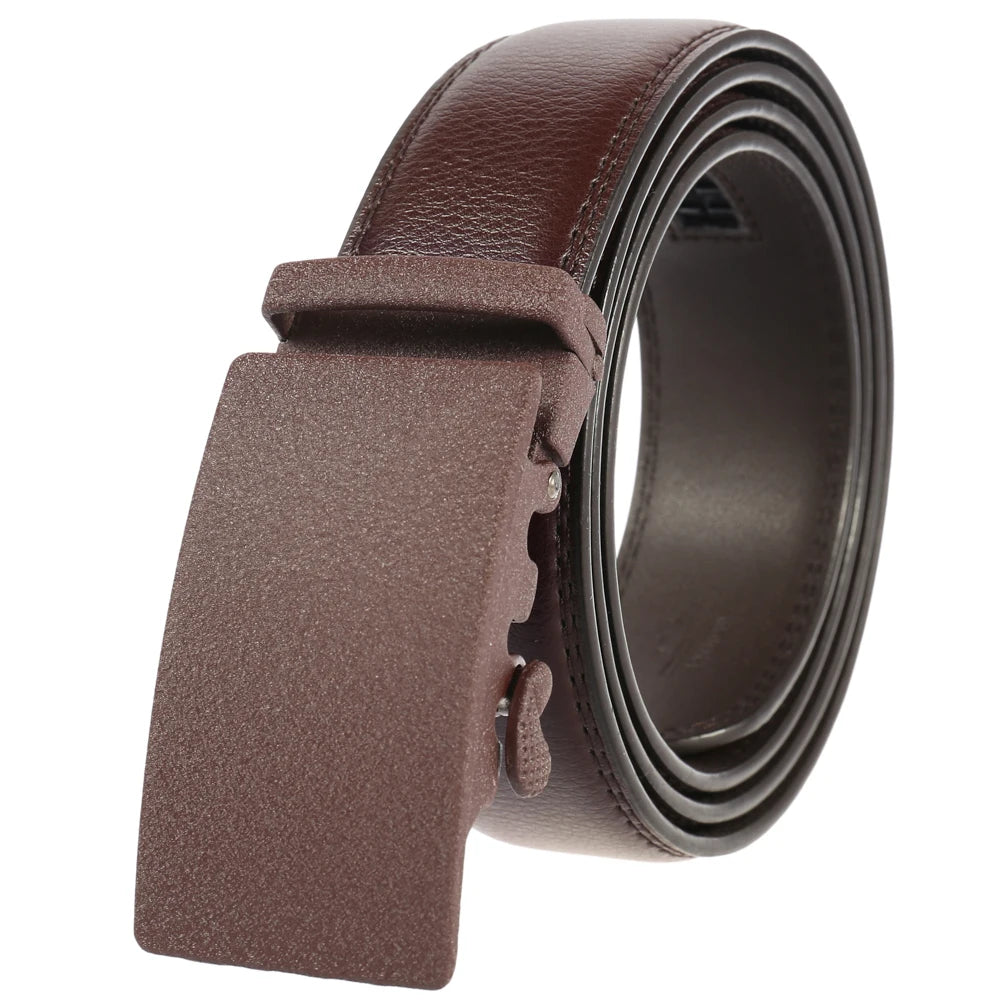 JMT-505866 Automatic Buckle Men's Belt - Stylish and Durable Casual Accessory
