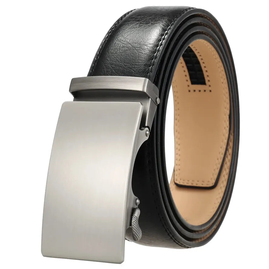 JMT-505866 Automatic Buckle Men's Belt - Stylish and Durable Casual Accessory