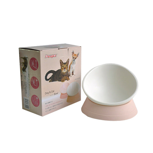JMT-506442 Tilted Pet Bowl for Dogs and Cats – Easy to Clean, 360-Degree Design for Comfortable Feeding
