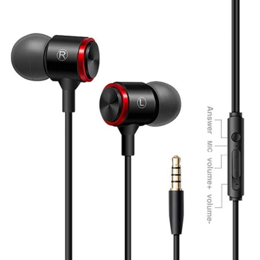 JMT-506762 In-Ear Wired Earphones with Dynamic Sound and 3.5mm Jack - Model We-33