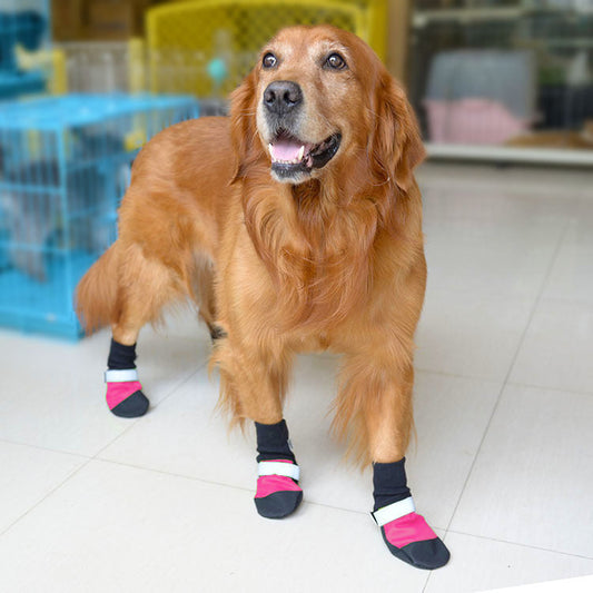 JMT-506890 Durable Wear-Resistant Oxford Pet Shoes for All Seasons - Non-Slip Outdoor Design