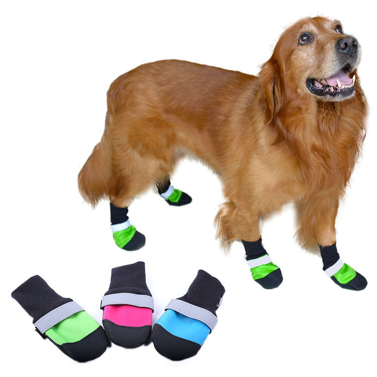 JMT-506890 Durable Wear-Resistant Oxford Pet Shoes for All Seasons - Non-Slip Outdoor Design