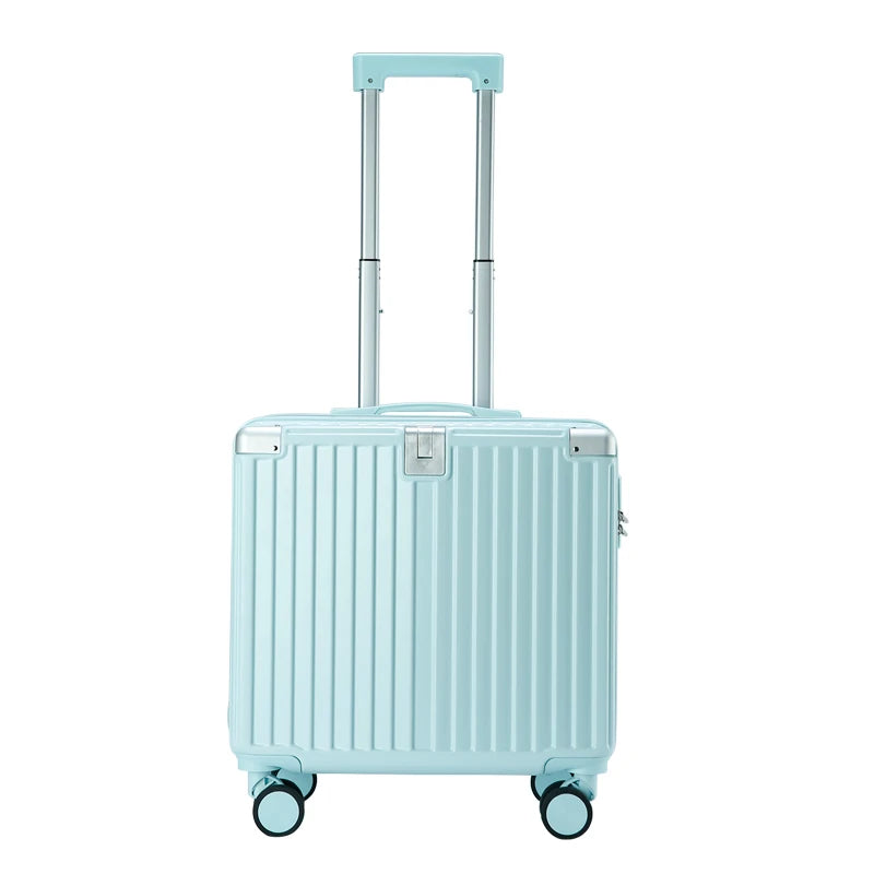 JMT-507466 Custom 18-Inch ABS Trolley Luggage for Kids with Spinner Caster for Summer Travel