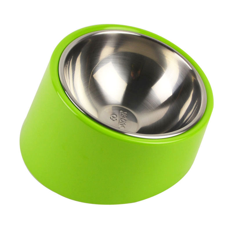 JMT-507594 Oblique Mouth Cat Food Bowl - Stylish and Functional Pet Dining Solution