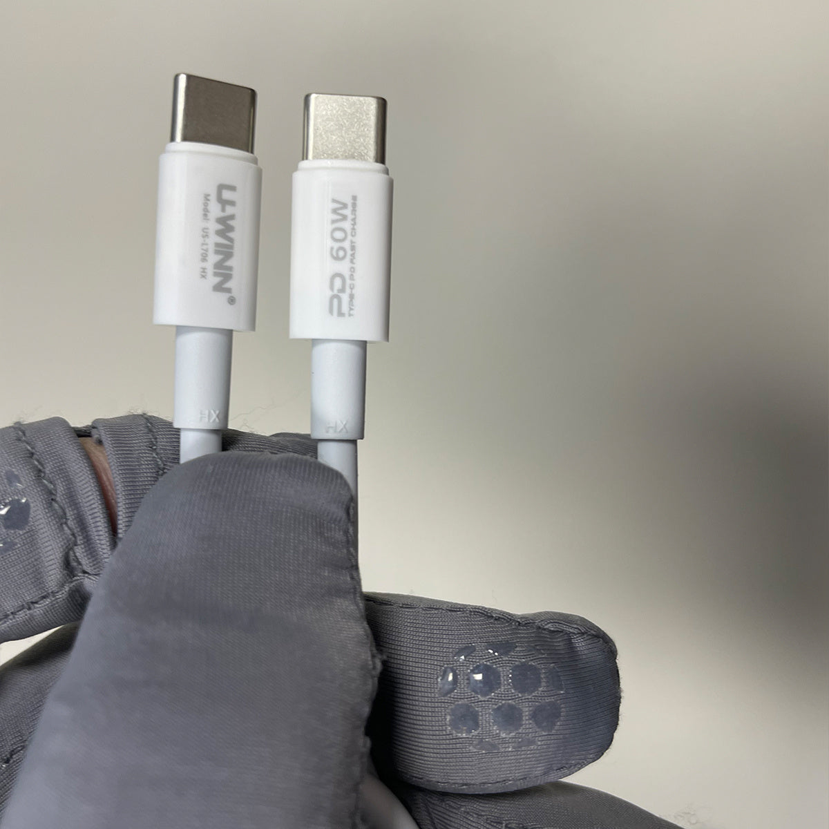 JMT-507594 USB-C to USB-C Cable, 1M Length, 60W Power Delivery, Data Transfer Speed of 480 Mbps, PVC Material