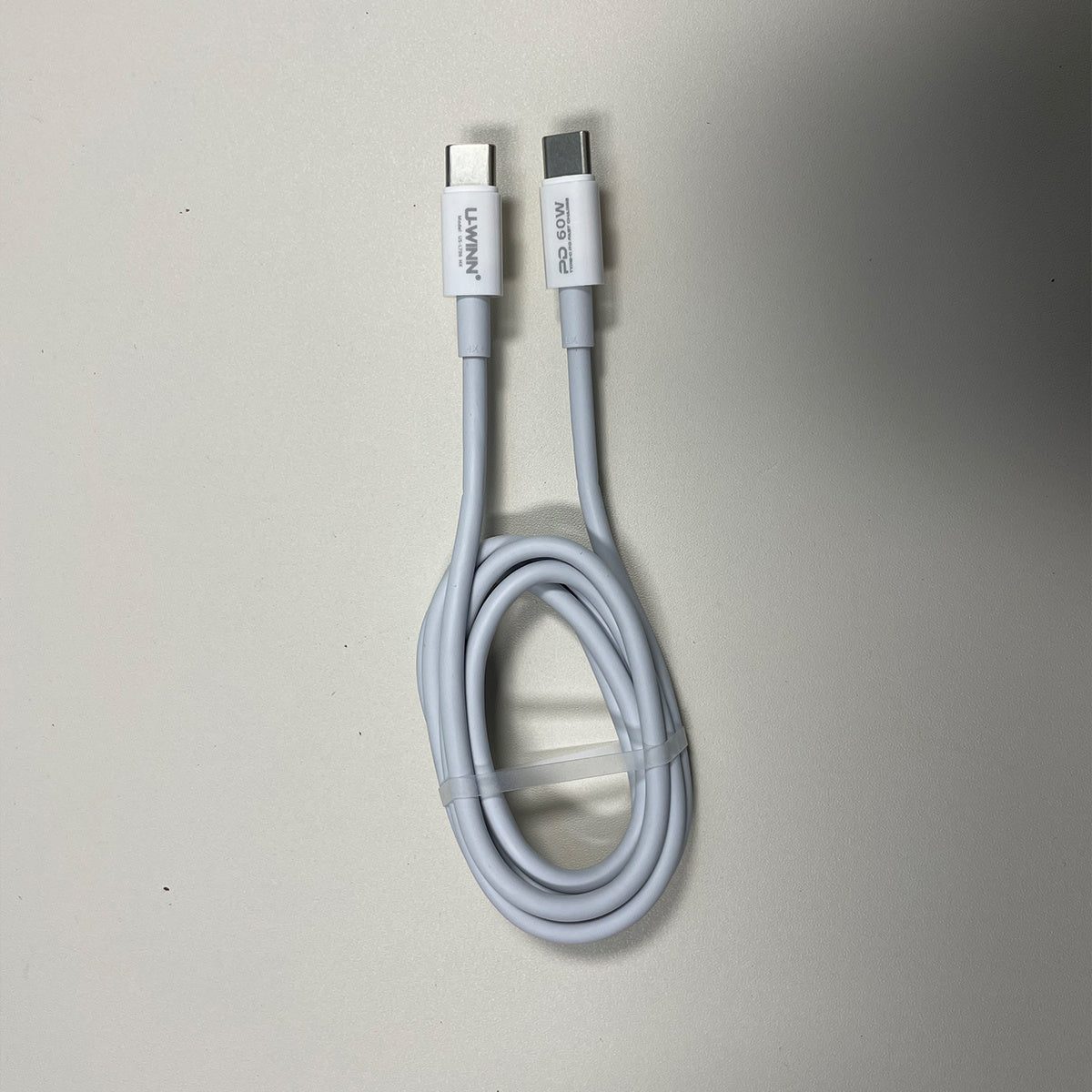 JMT-507594 USB-C to USB-C Cable, 1M Length, 60W Power Delivery, Data Transfer Speed of 480 Mbps, PVC Material
