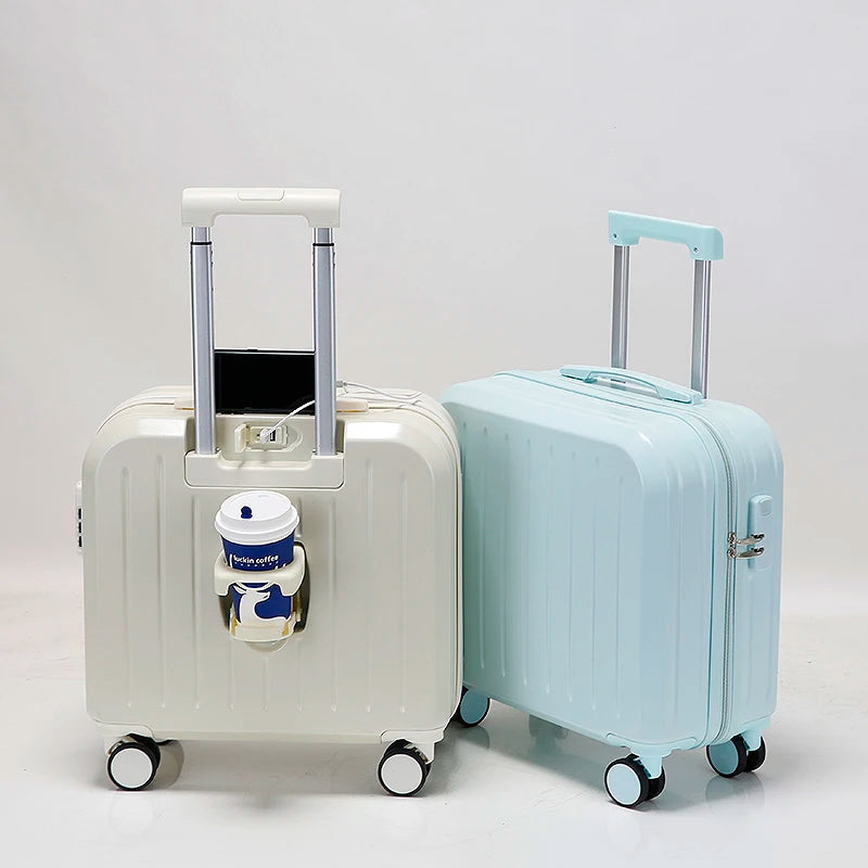 JMT-508618 Children's Hard Shell Carry-On Trolley Case for Travel and Luggage