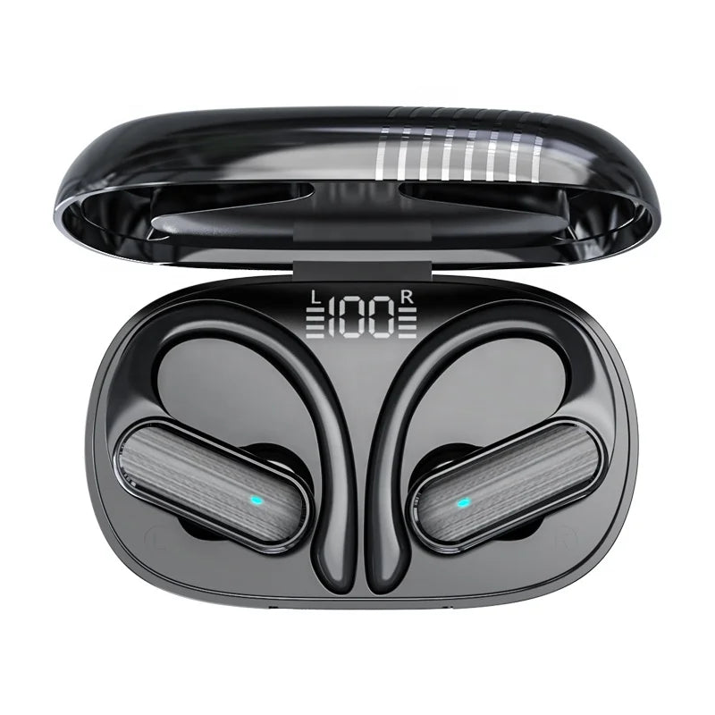 JMT-508746 Wireless Ear Hook Earphones with Microphone for Gym and Outdoor Activities