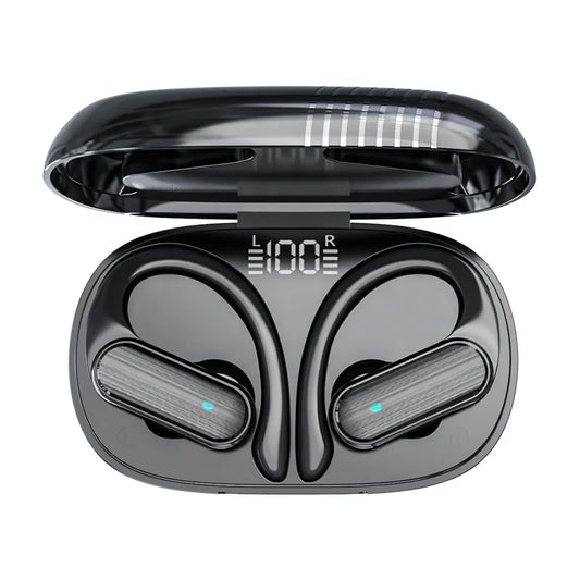 JMT-508746 Wireless Ear Hook Earphones with Microphone for Gym and Outdoor Activities