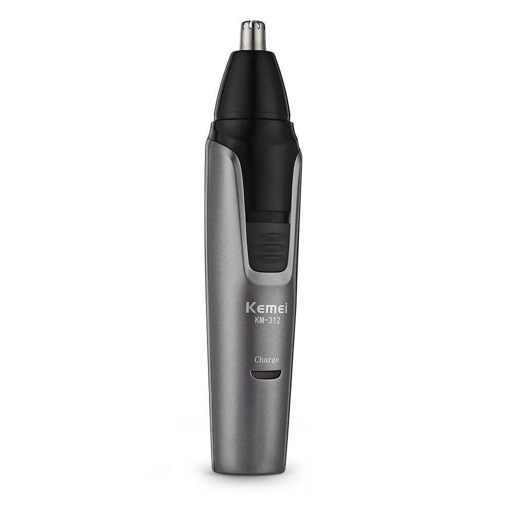 JMT-508810 3-in-1 Nose Hair Trimmer and Sideburn Grooming Tool in Light Grey