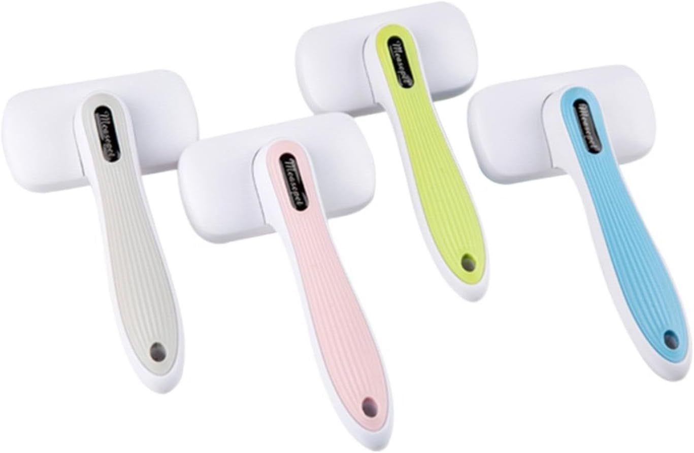 JMT-508810 Automatic Hair Removal Pet Comb for Dogs and Cats - One Click Cleaning Needle Design, Universal Grip, Size 10.7*19.5cm