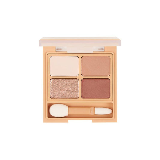 JMT-509002 Beginner-Friendly Four-Color Shiny Silk Eyeshadow Palette