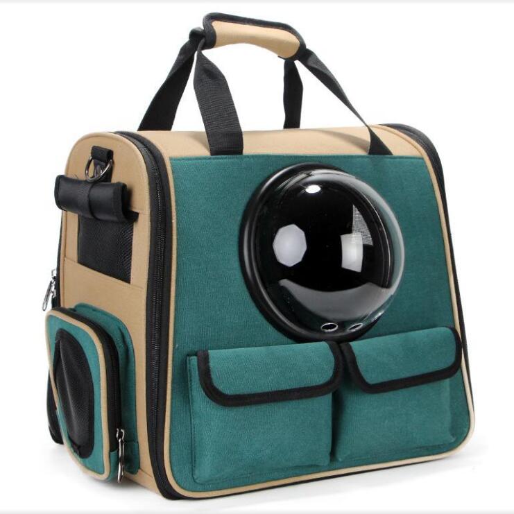 JMT-509066 Pet Backpack Carrier for Dogs and Cats - Travel-Friendly Space Bag