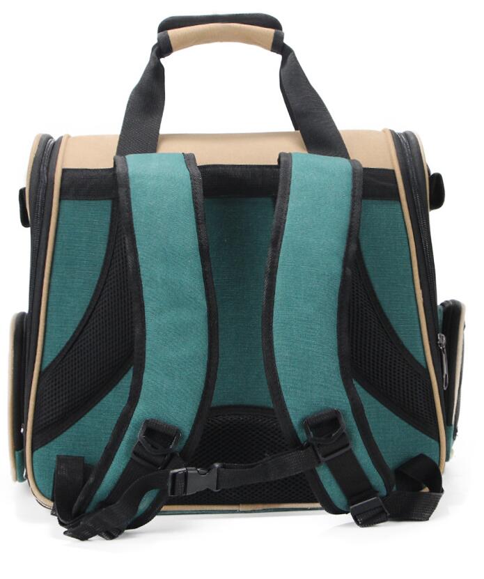 JMT-509066 Pet Backpack Carrier for Dogs and Cats - Travel-Friendly Space Bag