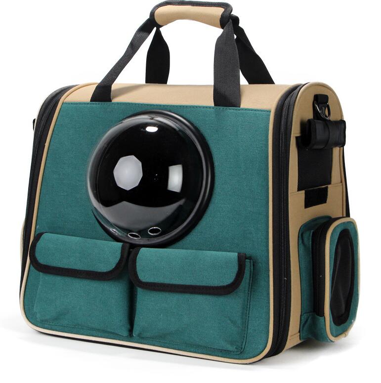 JMT-509066 Pet Backpack Carrier for Dogs and Cats - Travel-Friendly Space Bag