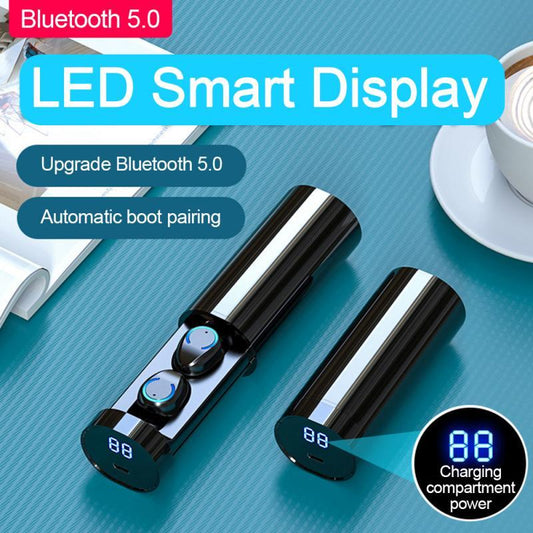 JMT-509066 Wireless Binaural Headphones with V5.0 Bluetooth Technology and 4-5 Hours Playtime