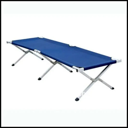 JMT-509450 Lightweight Aluminium Folding Camping Bed with Water-Resistant Fabric, Compact and Portable Design