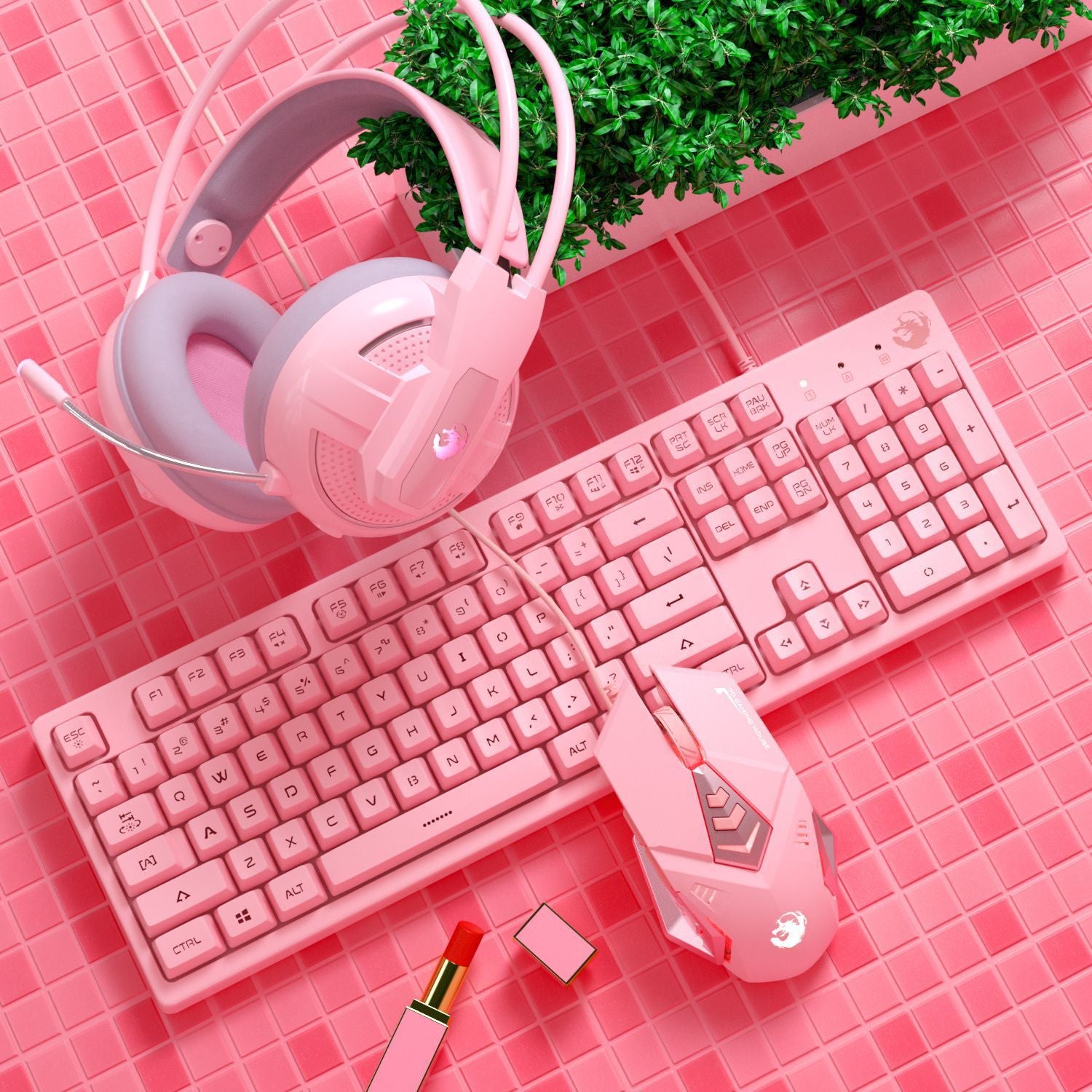 JMT-509514 Membrane Mechanical Keyboard with 104 Keys and USB Interface, Waterproof Design, 1.8m Cable Length