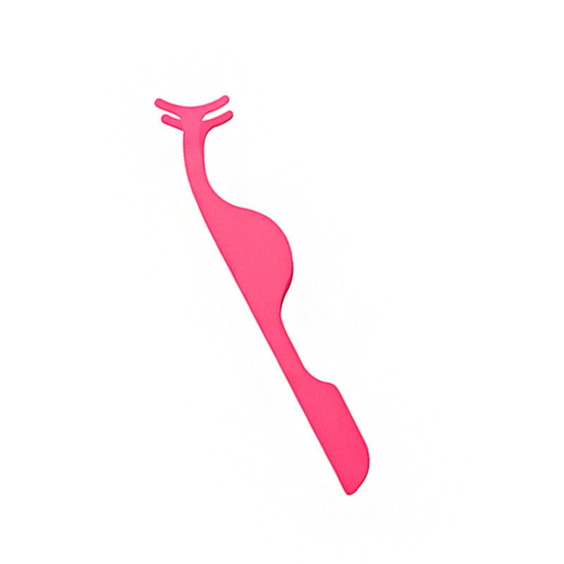 JMT-509706 False Eyelashes Application Tool - Stainless Steel Makeup Aid - 10.7 x 1.9 cm