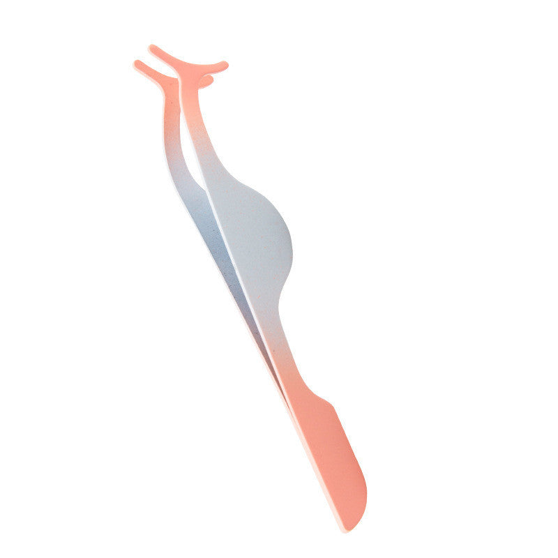 JMT-509706 False Eyelashes Application Tool - Stainless Steel Makeup Aid - 10.7 x 1.9 cm