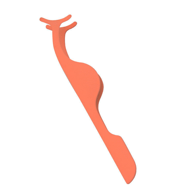 JMT-509706 False Eyelashes Application Tool - Stainless Steel Makeup Aid - 10.7 x 1.9 cm