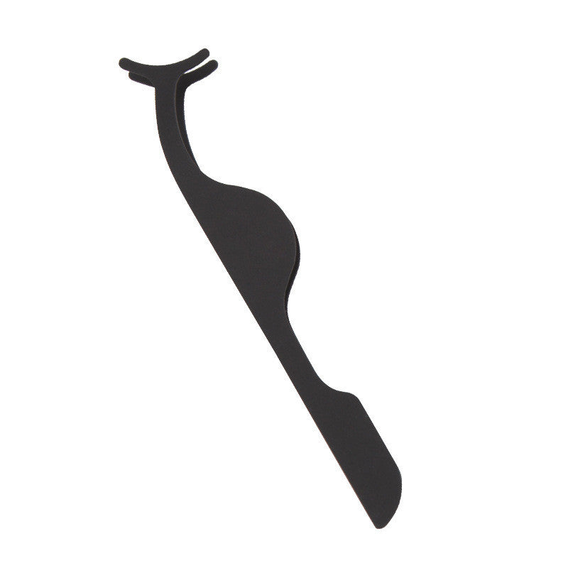 JMT-509706 False Eyelashes Application Tool - Stainless Steel Makeup Aid - 10.7 x 1.9 cm