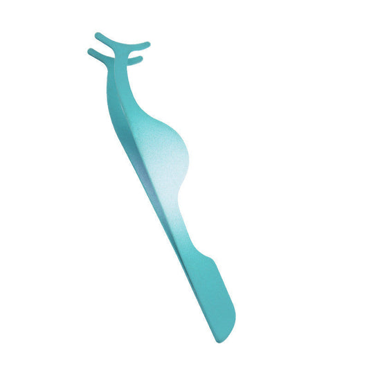 JMT-509706 False Eyelashes Application Tool - Stainless Steel Makeup Aid - 10.7 x 1.9 cm