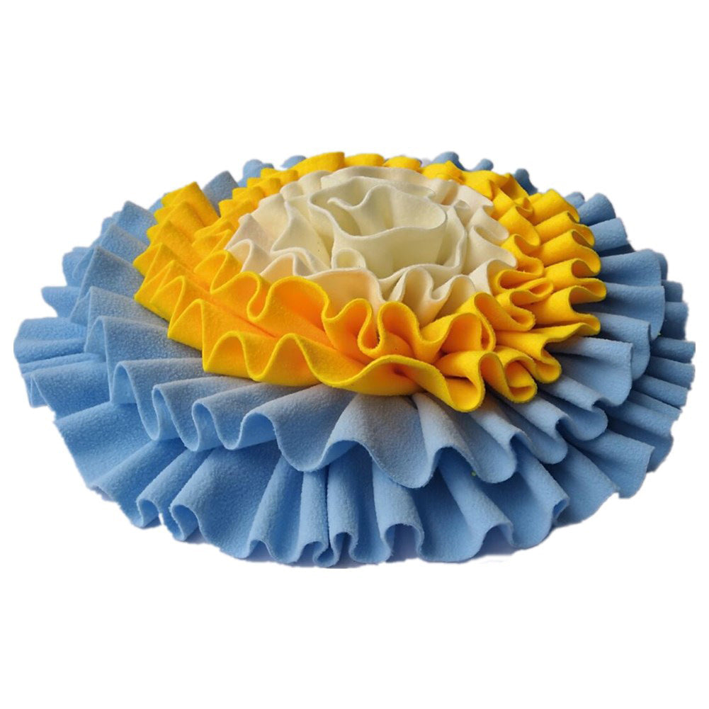 JMT-509706 Pet Training Sniffing Pad - Thick Flannel for Foraging and Digestion, 48x48cm Unfolded Size