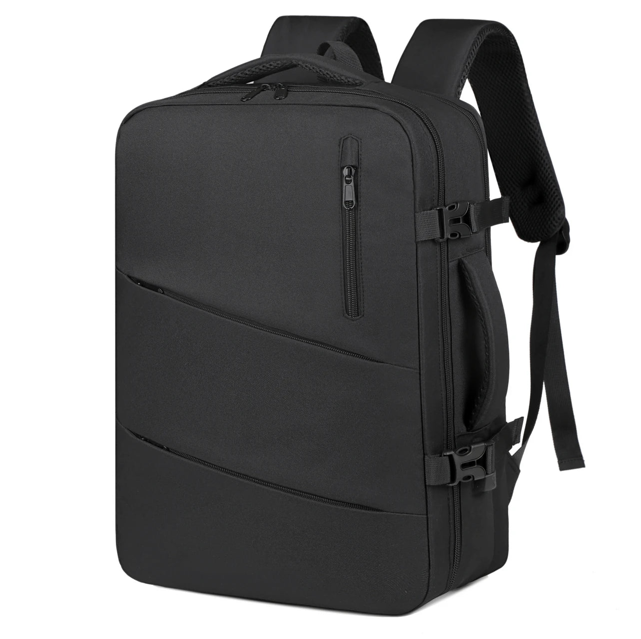 JMT-509898 Unisex Fashion Laptop Backpack with Waterproof Nylon and USB Charging Port, Character Pattern Design