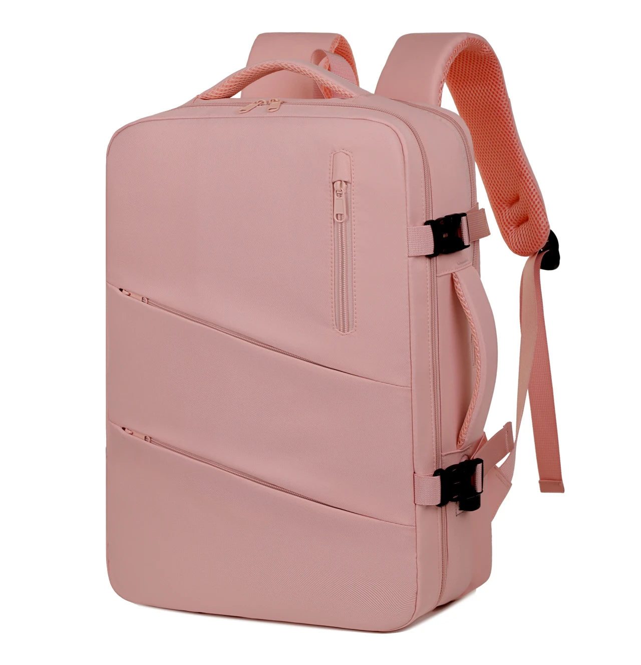 JMT-509898 Unisex Fashion Laptop Backpack with Waterproof Nylon and USB Charging Port, Character Pattern Design