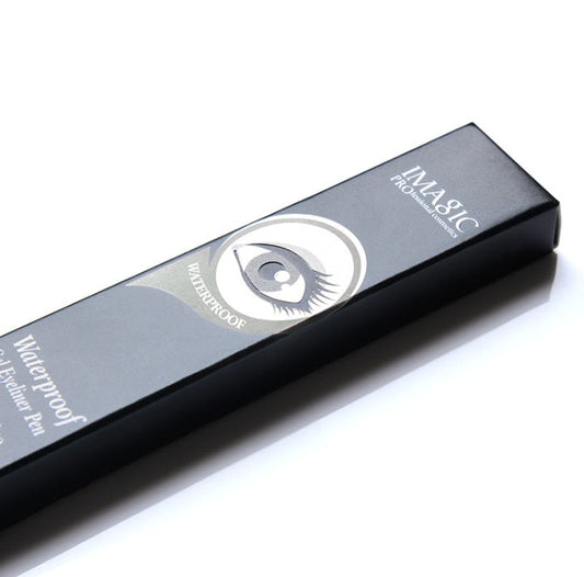 JMT-510154 Black Waterproof Eyeliner Pen with Pencil Sharpener - Makeup Tool for Precision Application