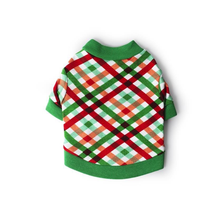 JMT-510346 Cozy Coral Velvet Short-Sleeve Pet Shirt for Small Dogs