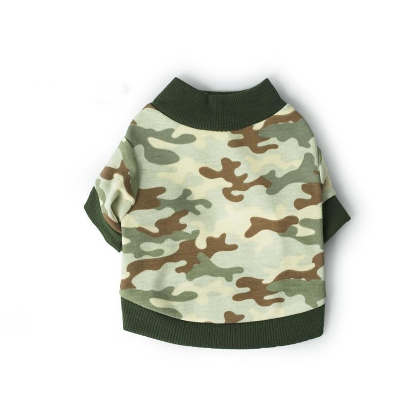 JMT-510346 Cozy Coral Velvet Short-Sleeve Pet Shirt for Small Dogs