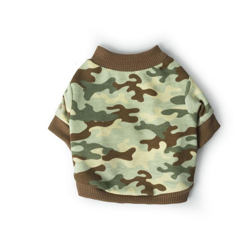 JMT-510346 Cozy Coral Velvet Short-Sleeve Pet Shirt for Small Dogs